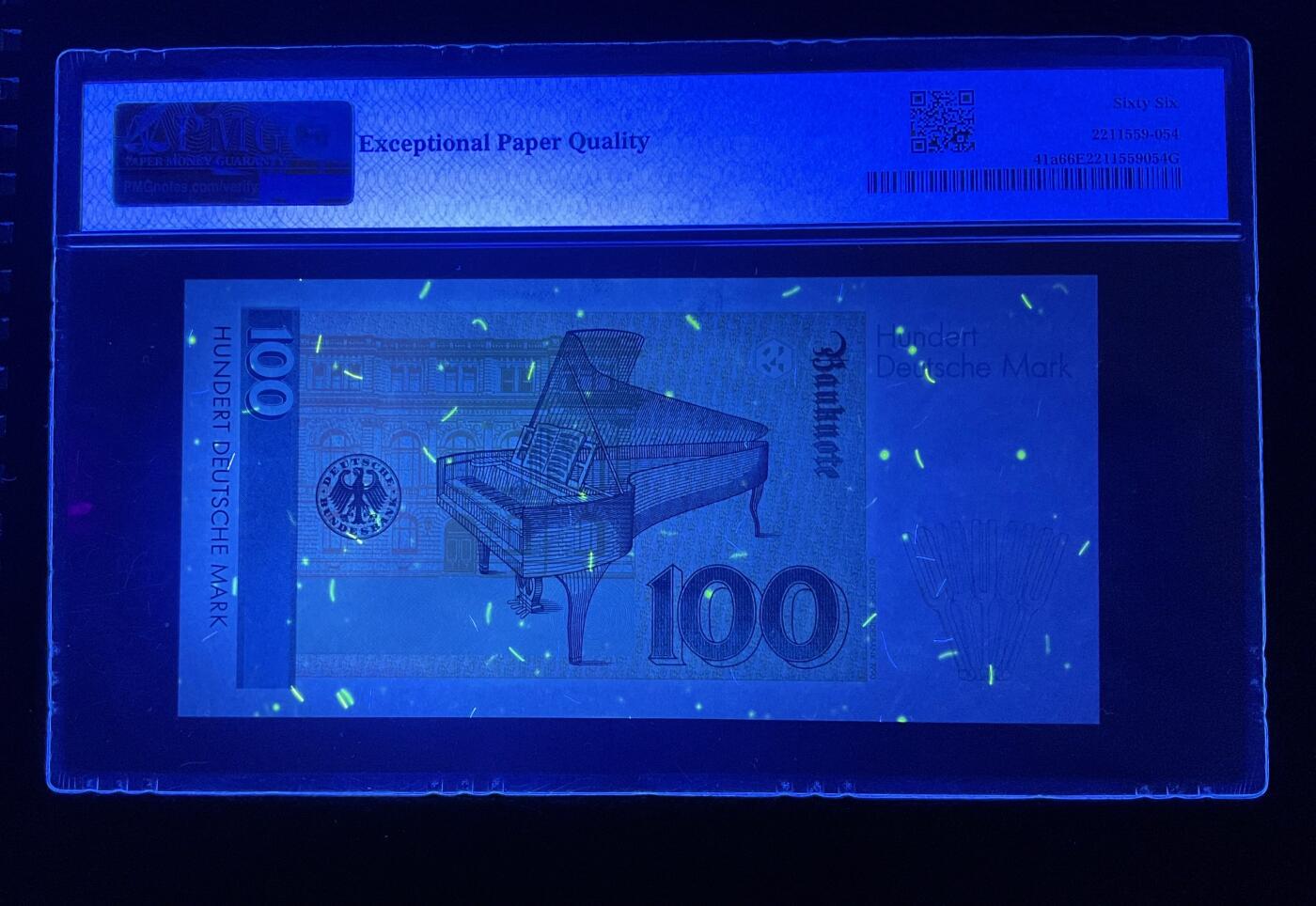 【礼羽收藏】🌏世界钱币拍卖第114期 1989年德国100马克 克拉拉 AA冠 无47