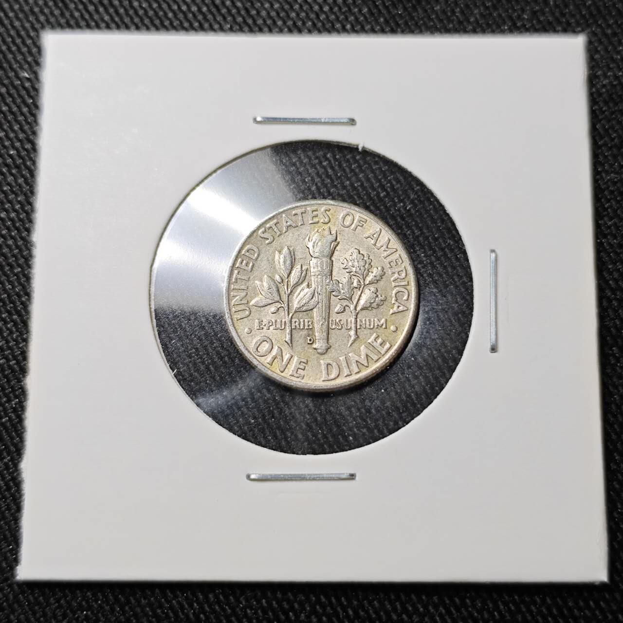 KK钱币收藏小铺 （套币 好品/批量散币 银币）专场  2月预留时间 周末发货  1962美国10分银币