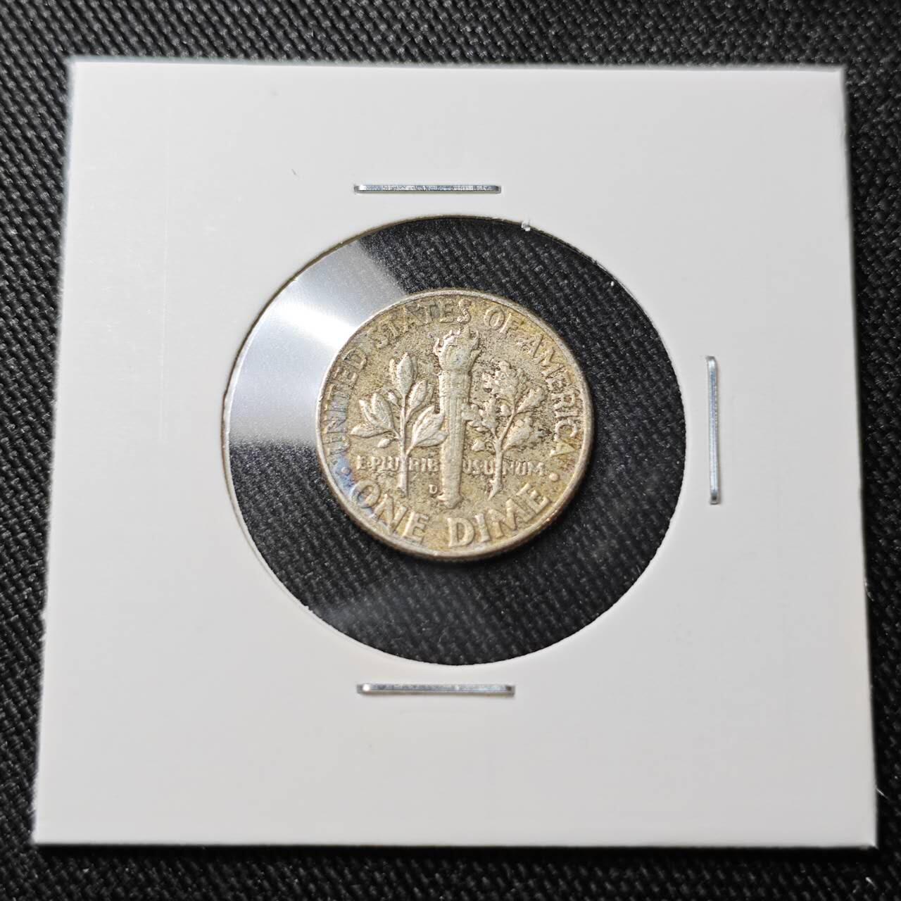 KK钱币收藏小铺 （套币 好品/批量散币 银币）专场  2月预留时间 周末发货    1963美国10分银币