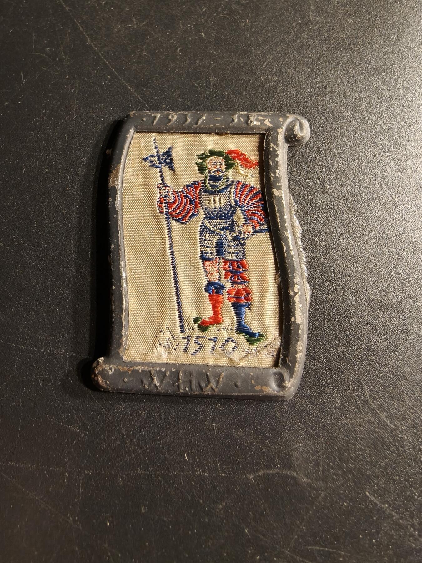 老王徽章第166期 德三WHW1510年德国步兵证章