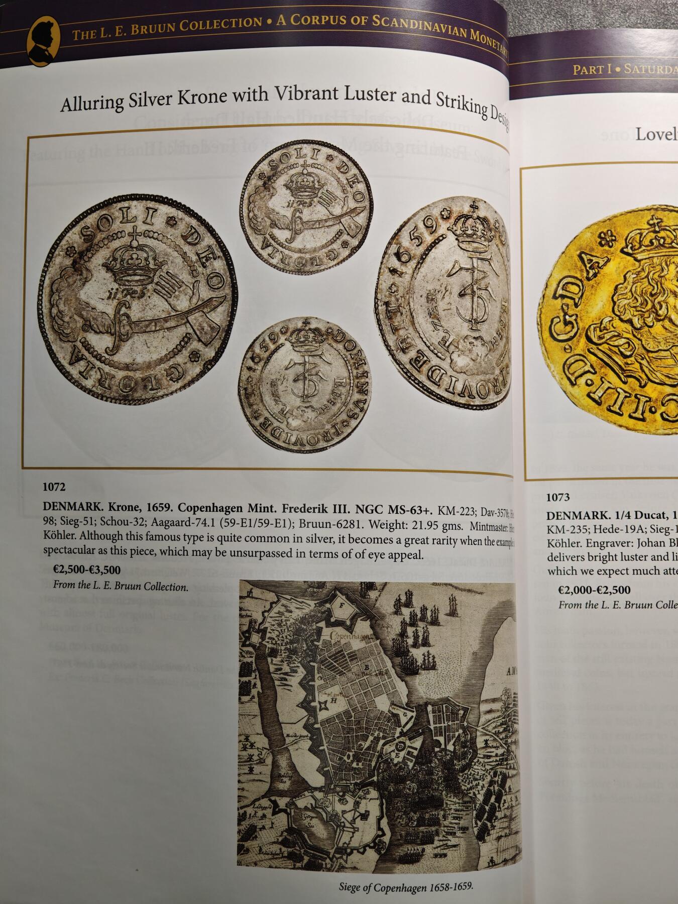 【德藏】世界币章拍卖第155期（拍品征集中~欢迎藏友联系） 98新 SBP拍卖行L.E.BRUUN集藏拍卖会图录 全铜板纸印刷 全书约366页