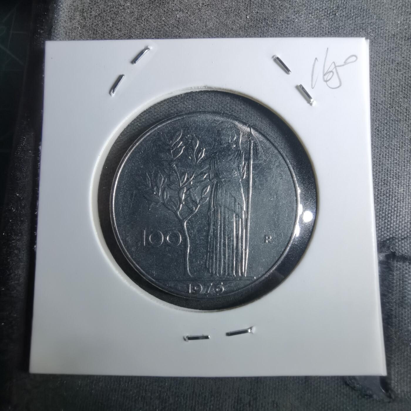 沼泽如烟--第916场 意大利1976年100里拉