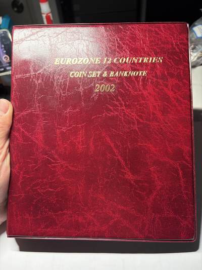 2025年集古藏今外币拍卖第十期-第10场—（总第290拍-纸币专场），本期拍完结算一次，发货时间2-3天，休息几天后继续新的一期拍卖。 - 欧盟初创12国纪念空册一本