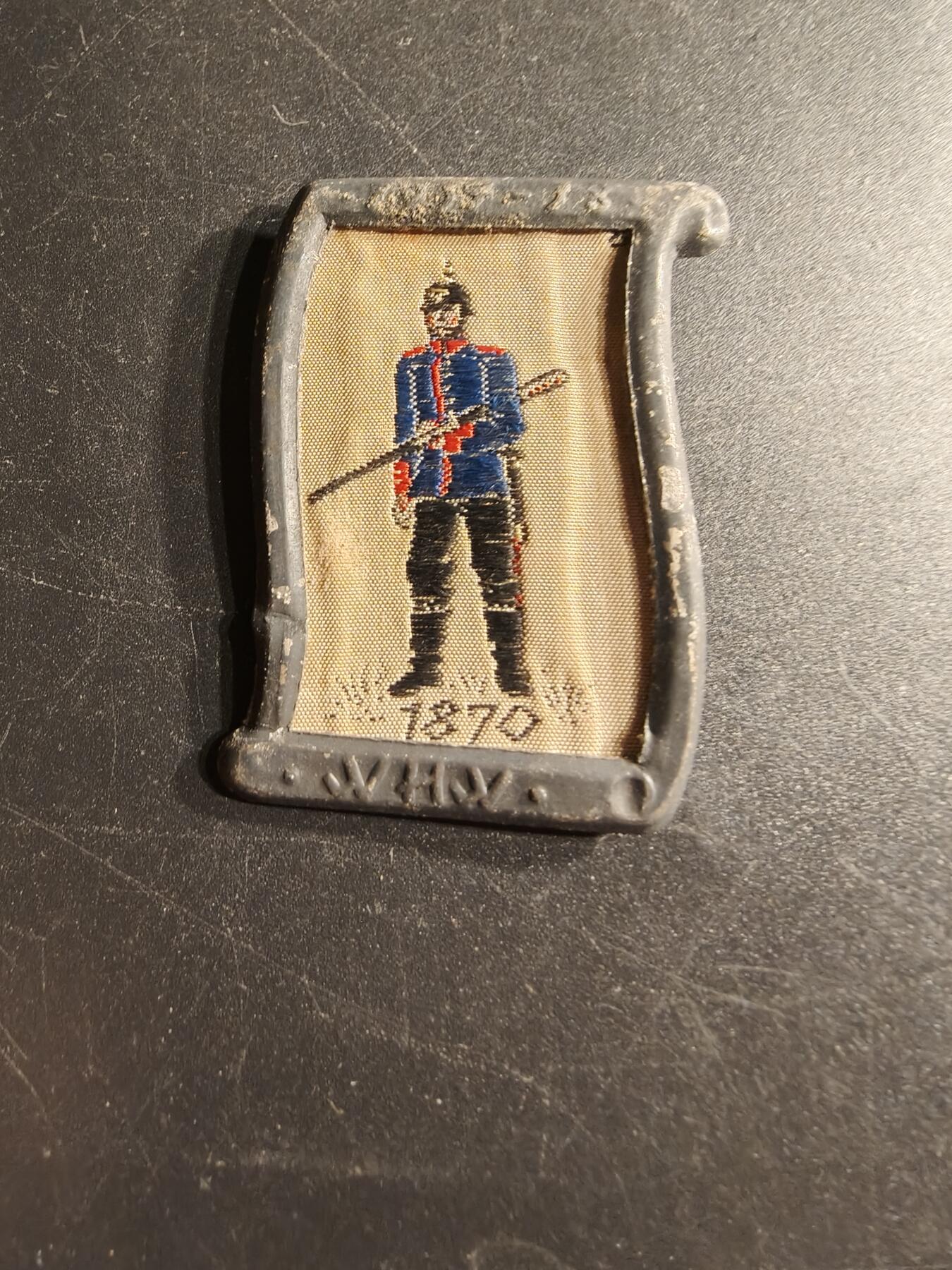 老王徽章第166期 德三WHW1870年德国步兵证章