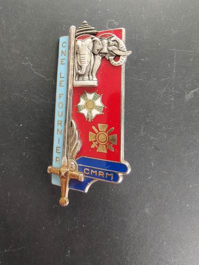 老王徽章第166期 - 法国炮兵专业学校晋升证章