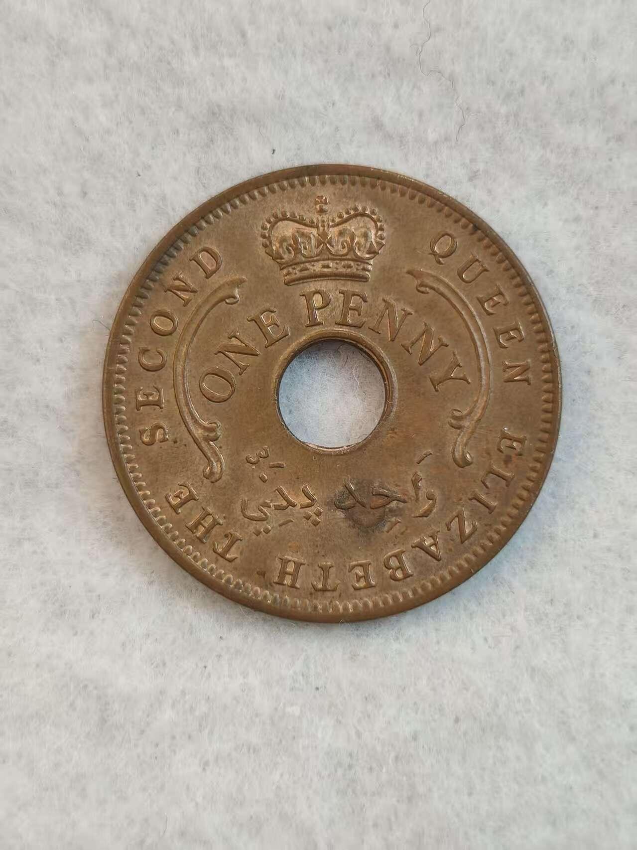 G&W世界散币，银币处理专场（第38场） 英属尼日利亚1959年1便士