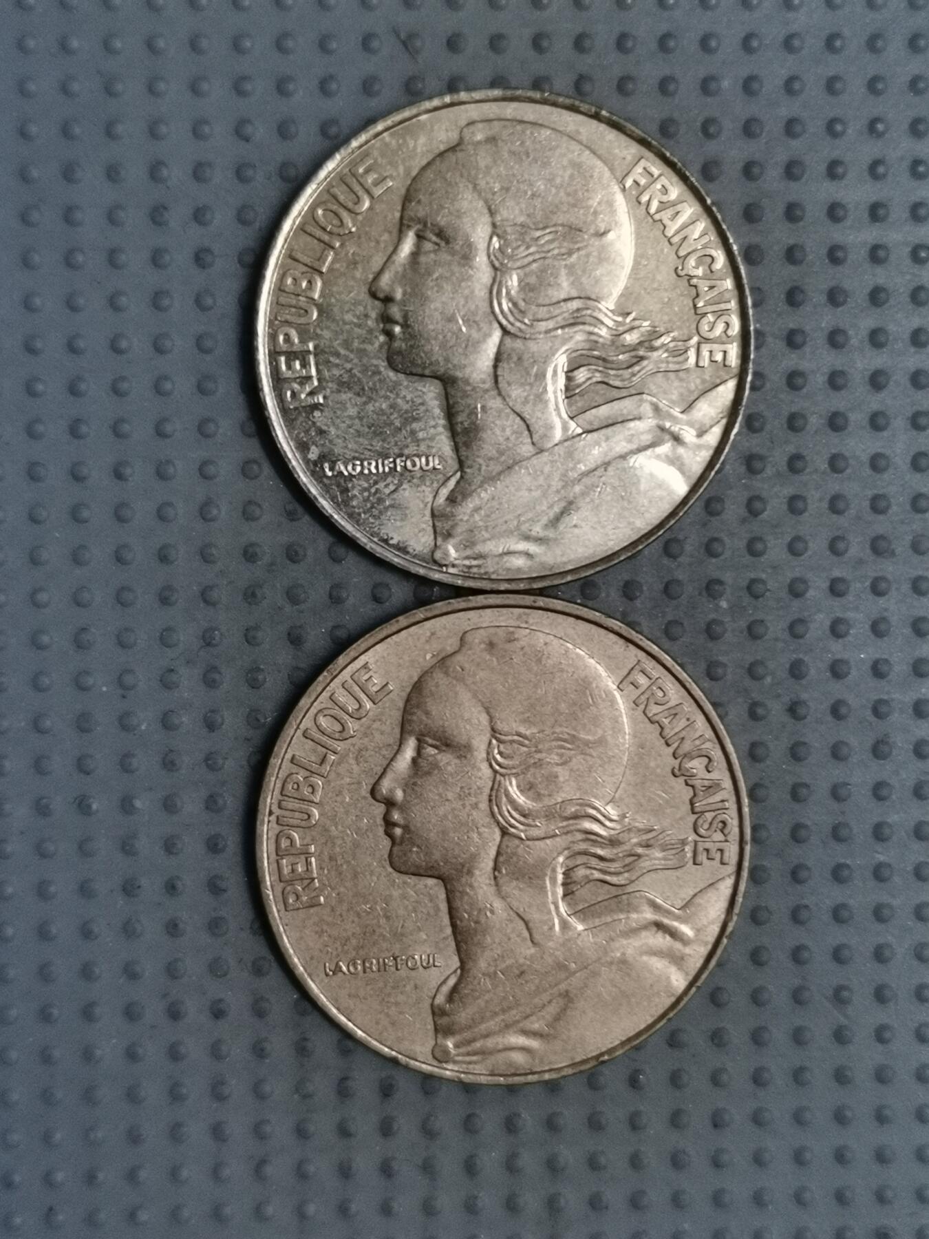 2025年第125场各国散币拍卖（总第125场） 法国20生丁2枚