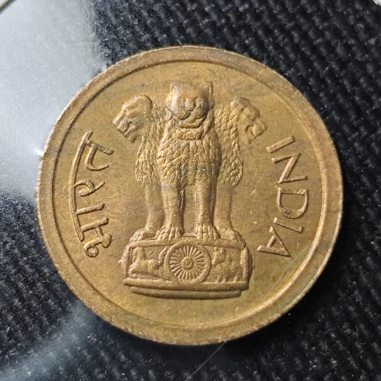 KK钱币收藏小铺 （套币 好品/批量散币 银币）专场  2月预留时间 周末发货  1964印度1派沙铜币 好品