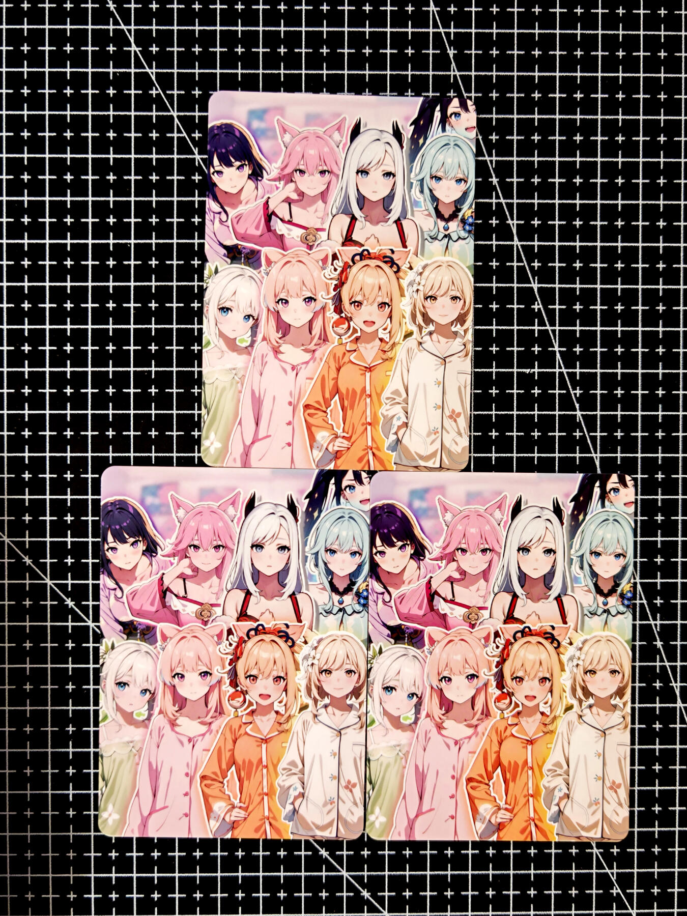 琦卡当当铺≯第23期★★回馈活动~买卖全部0佣金★★~【9点40结束】扫码加群抽[包邮券]~周六结束 睡衣系列-彩闪--3张