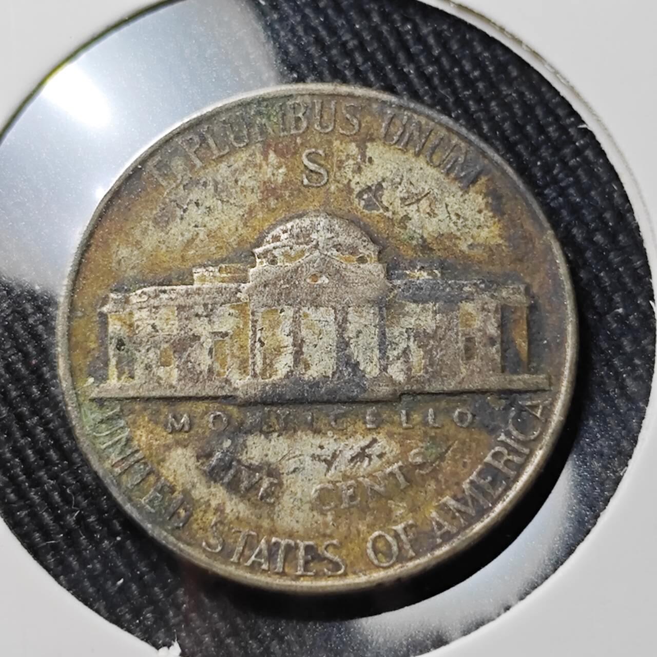 KK钱币收藏小铺 （套币 好品/批量散币 银币）专场  2月预留时间 周末发货  1943美国5分银币S厂