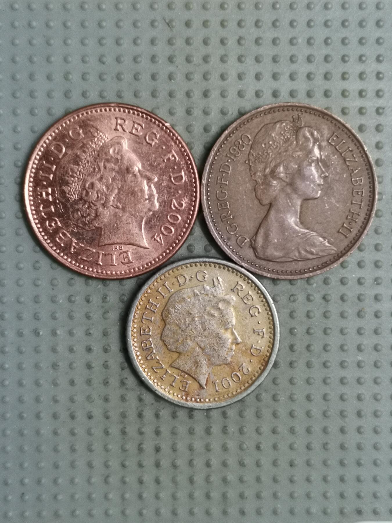 2025年第125场各国散币拍卖（总第125场） 英国便士3枚