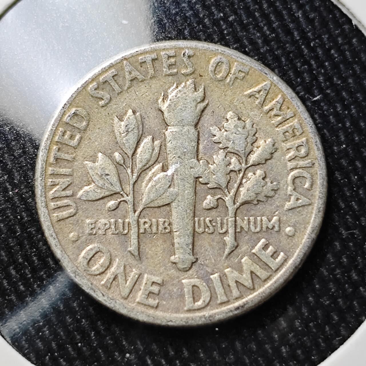 KK钱币收藏小铺 （套币 好品/批量散币 银币）专场  2月预留时间 周末发货   1956美国10分银币