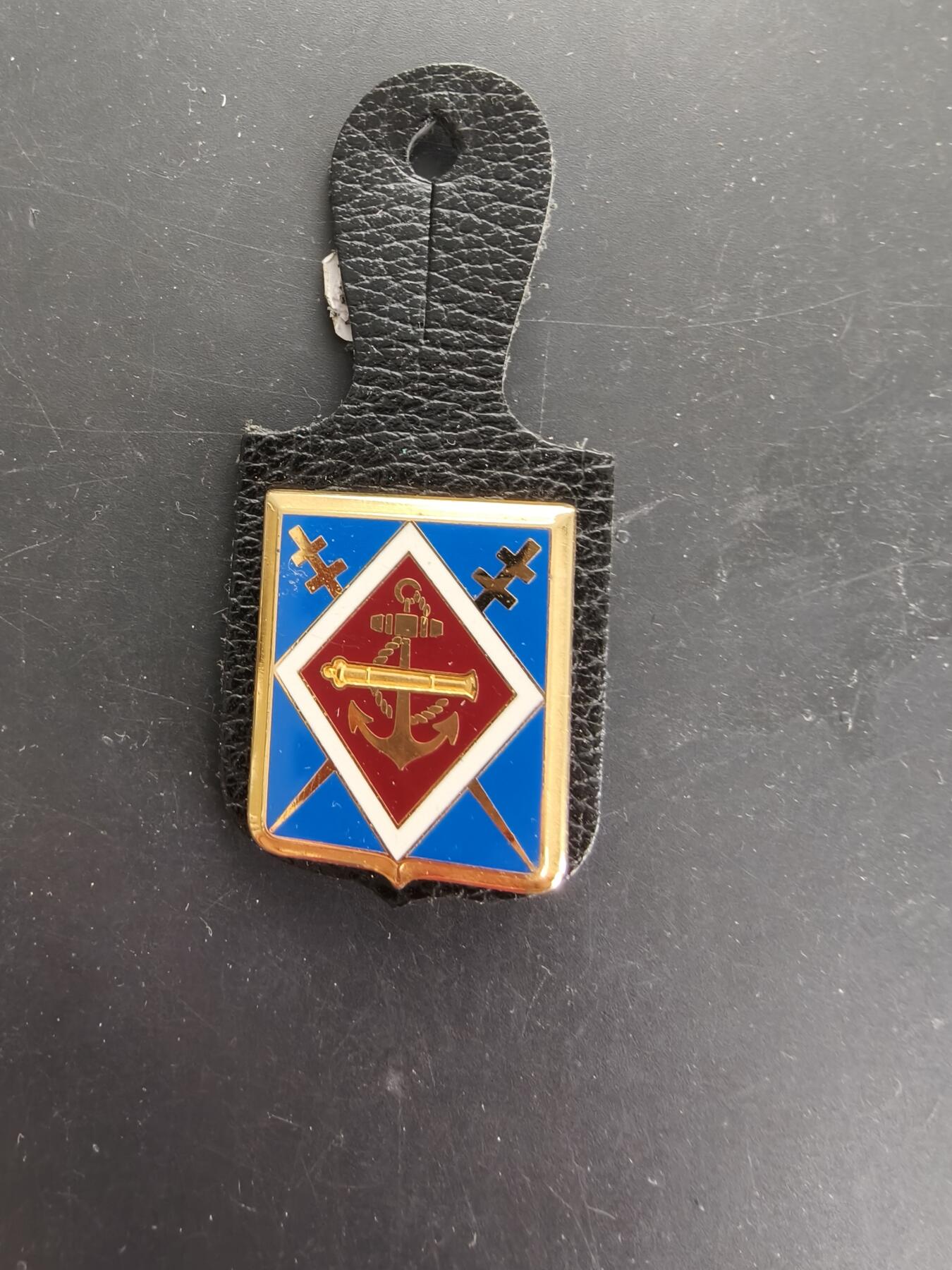 老王徽章第166期 法国殖民地第1炮兵团证章