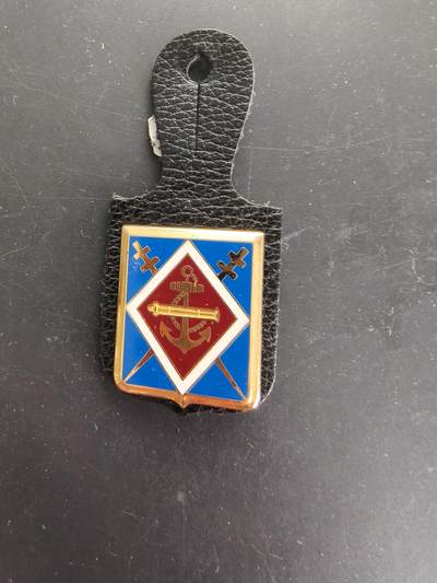 老王徽章第166期 - 法国殖民地第1炮兵团证章