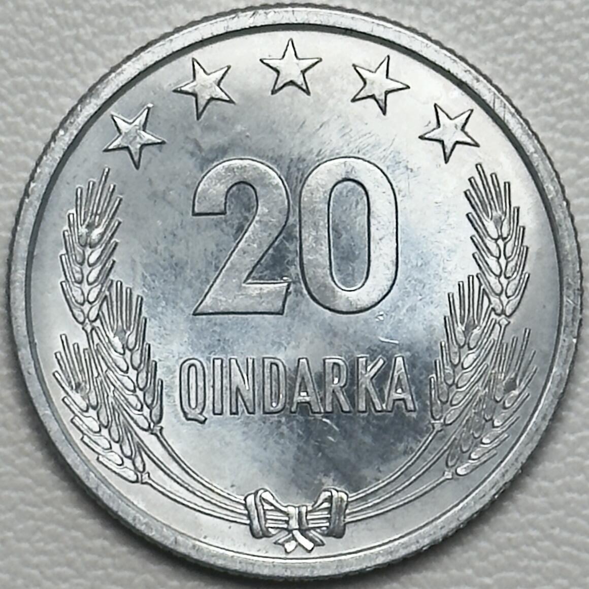 ＜小葵钱铺＞第66期·散币·银币场·满200包邮，不寄存·12月1号发货 阿尔巴尼亚1969年解放25周年20昆塔纪念铝币