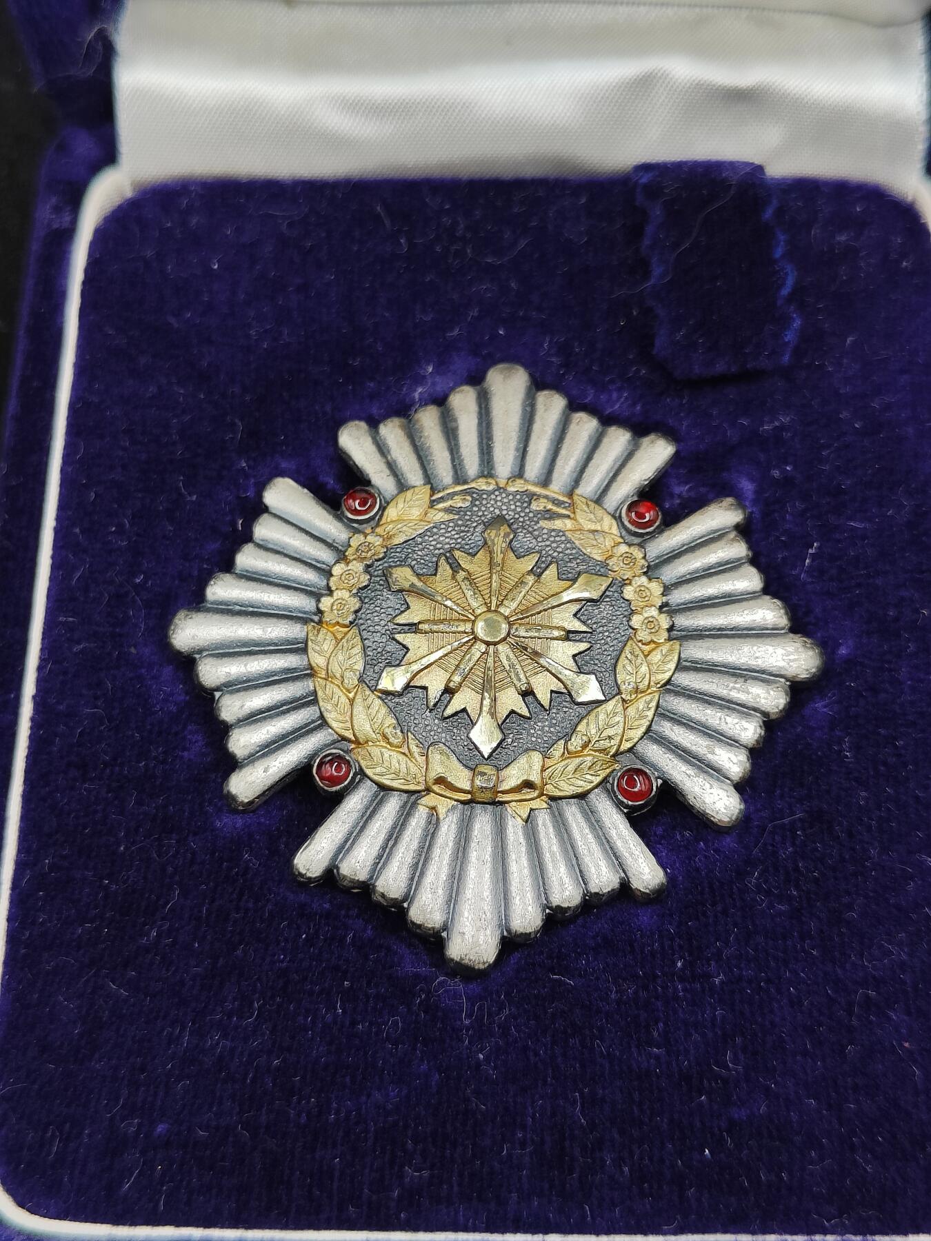 0元起拍勋章 第314期 咸鱼国勋章拍卖专场 11月30日（周日）下午6：00开始 日本消防勤续章 34克