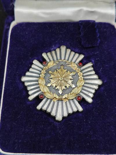 0元起拍勋章 第314期 咸鱼国勋章拍卖专场 11月30日（周日）下午6：00开始 - 日本消防勤续章 34克