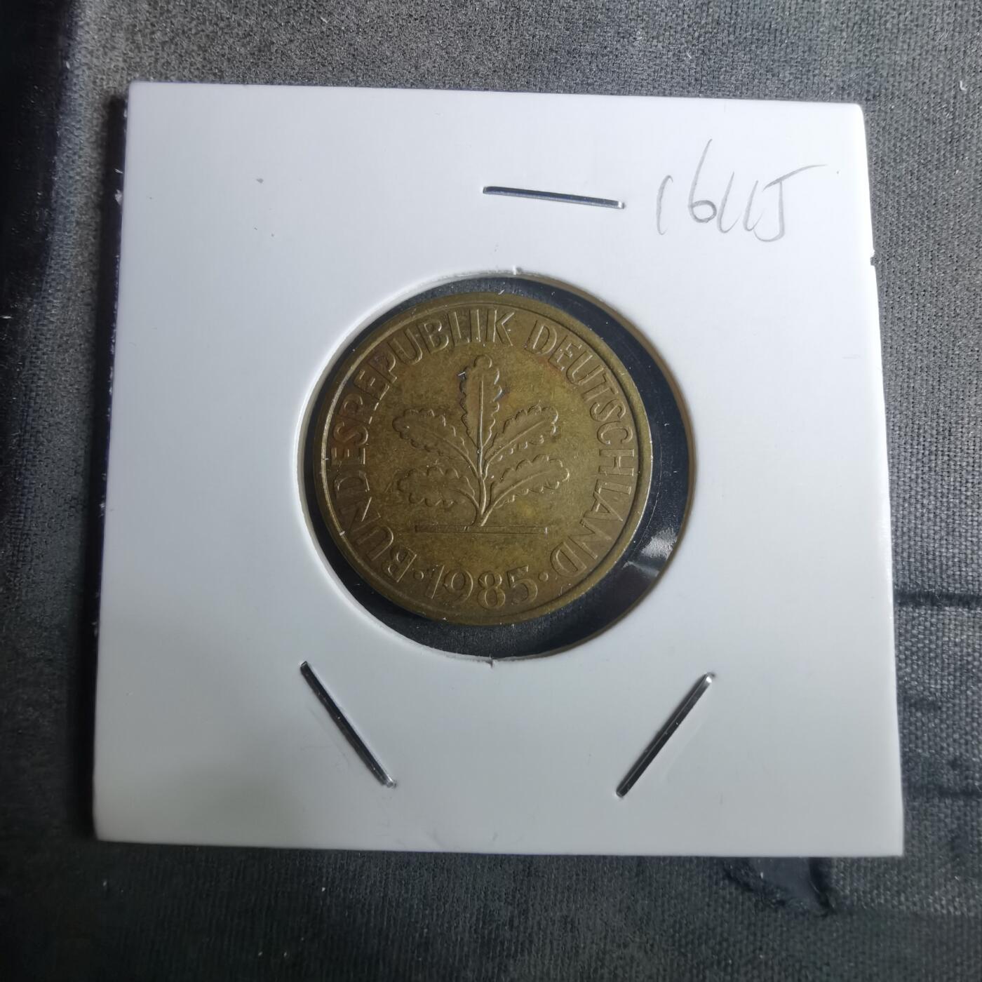 沼泽如烟--第916场 德国1985年10芬尼