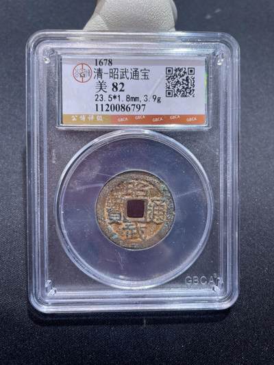 捡漏专场 - 清-昭武通宝