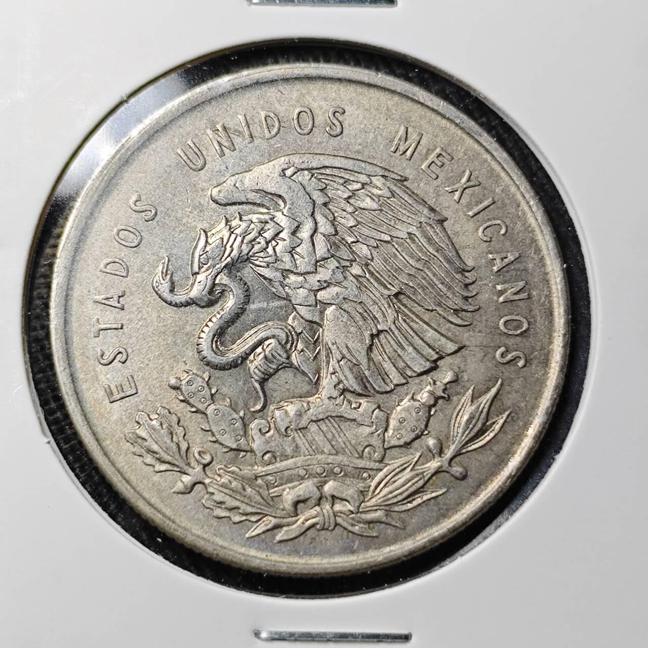 KK钱币收藏小铺 （套币 好品/批量散币 银币）专场  2月预留时间 周末发货  1950墨西哥1比索银币