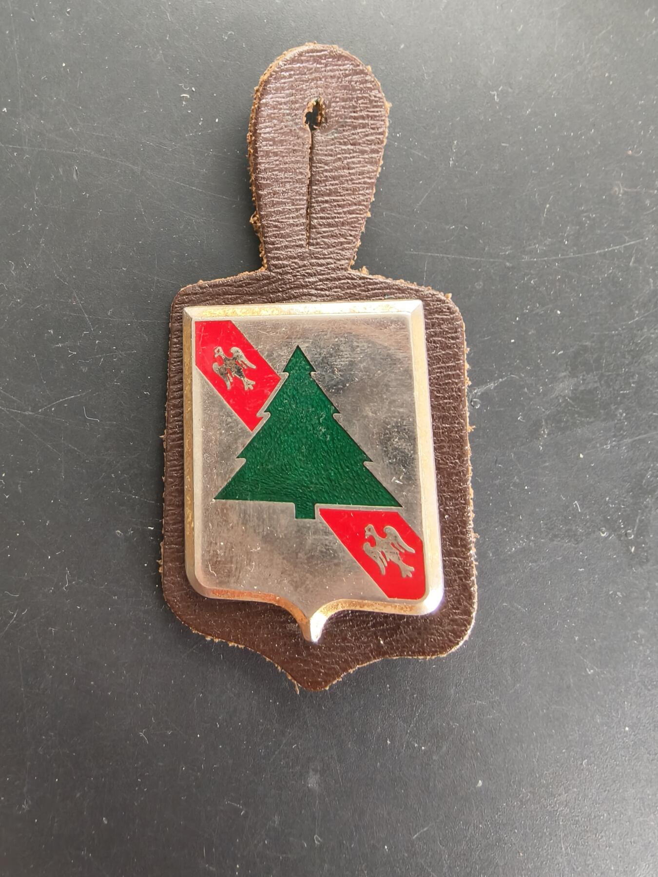 老王徽章第166期 法国陆军第4步兵师证章