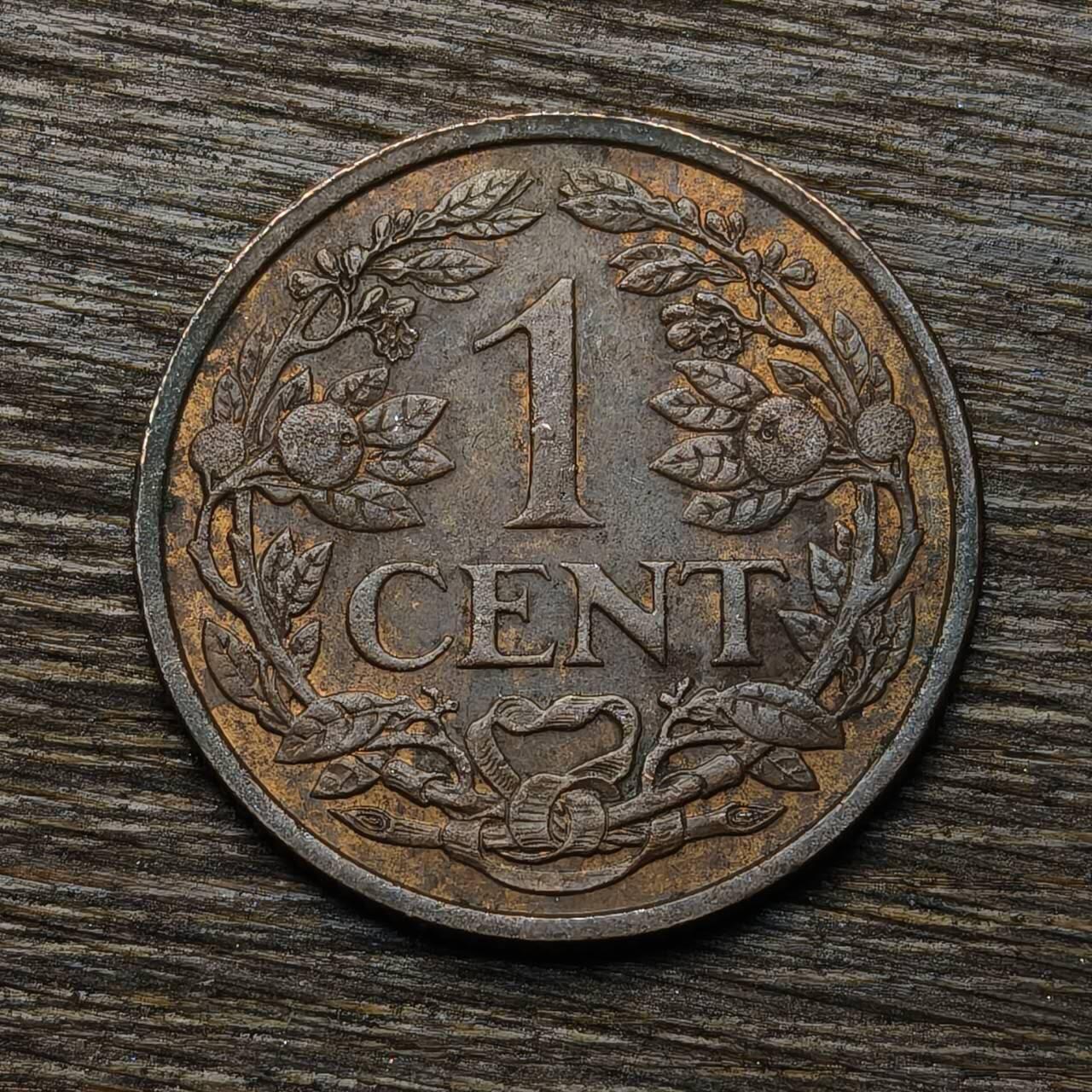 【铜匠收藏】★第133场★散币场，无佣金，30包邮。不满30元，支付5元运费。《接受代拍 代送NGC评级》 荷属安德列斯 1940年 1分 铜币