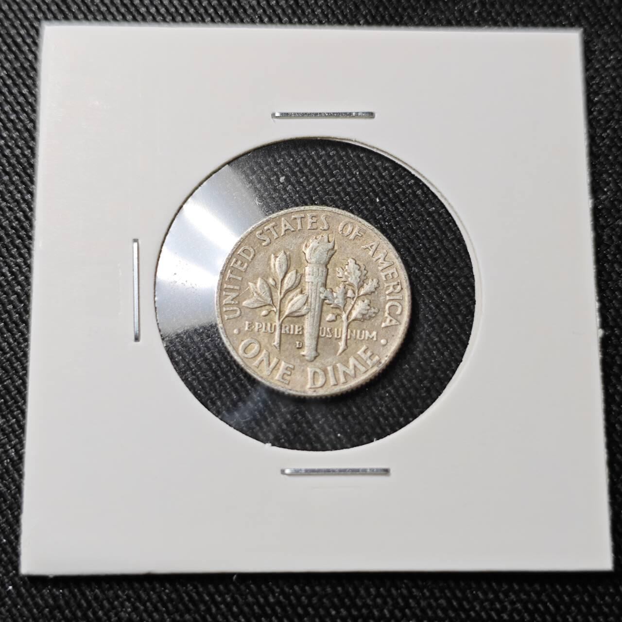 KK钱币收藏小铺 （套币 好品/批量散币 银币）专场  2月预留时间 周末发货    1964美国10分银币