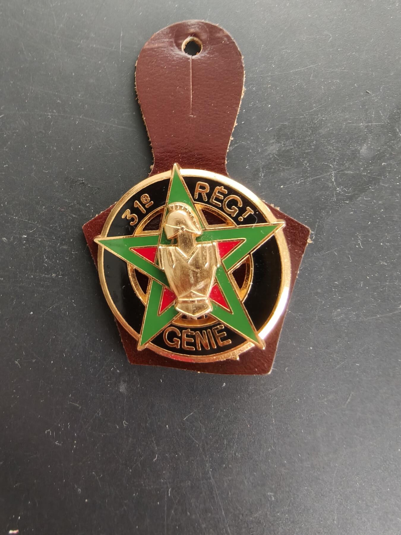 老王徽章第166期 法国第31工兵团证章