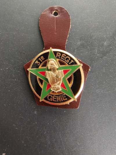 老王徽章第166期 - 法国第31工兵团证章