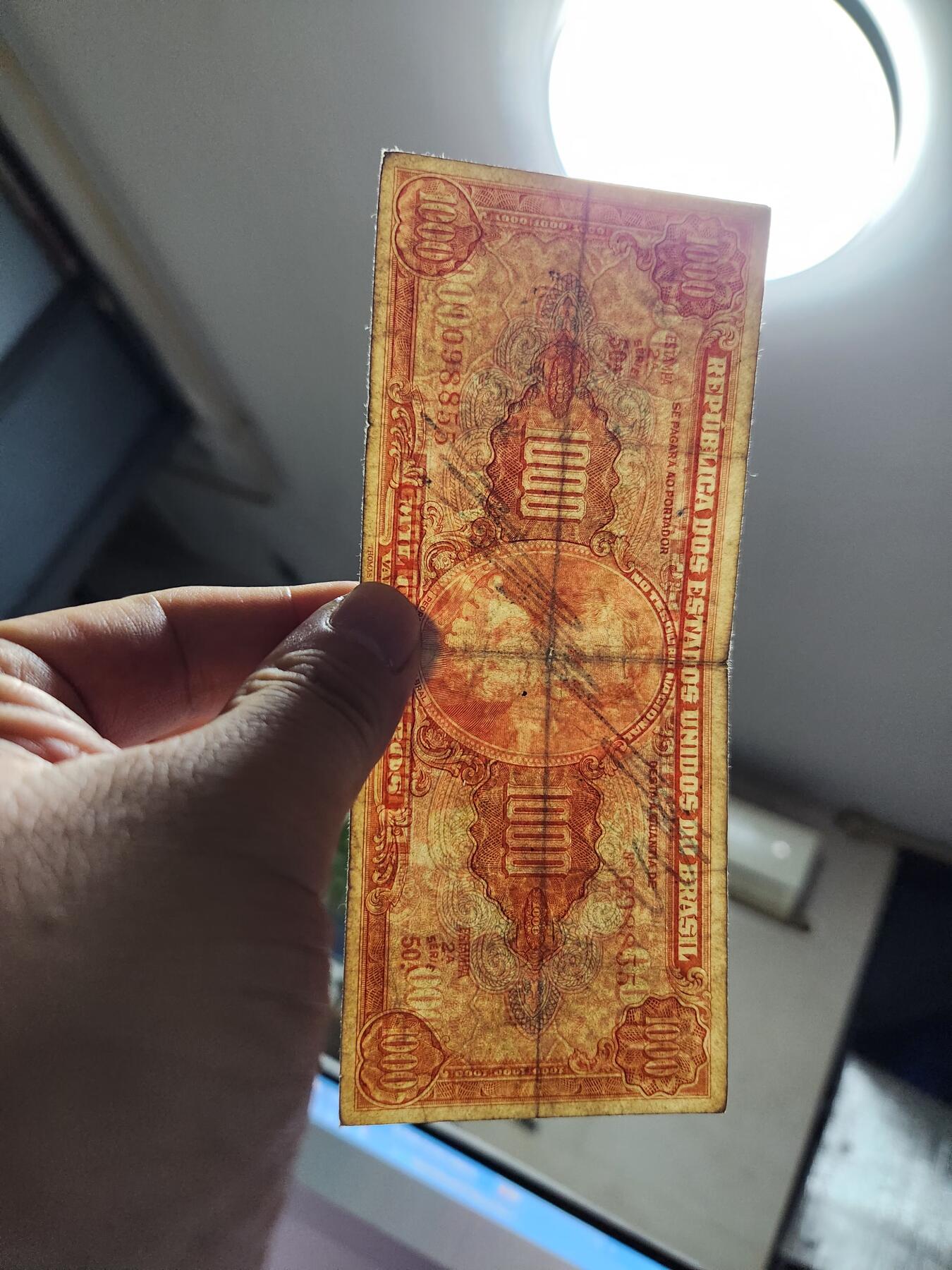 11月30号晚上8点 外国纸币自动截拍第66场 巴西1000手签高值稀少 原票