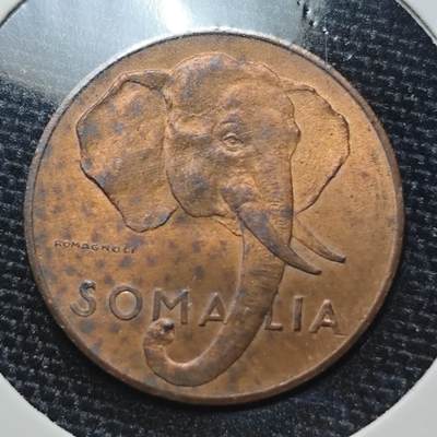 KK钱币收藏小铺  第368场  2月预留时间 周末发货 -  1950意属索马里1分铜币