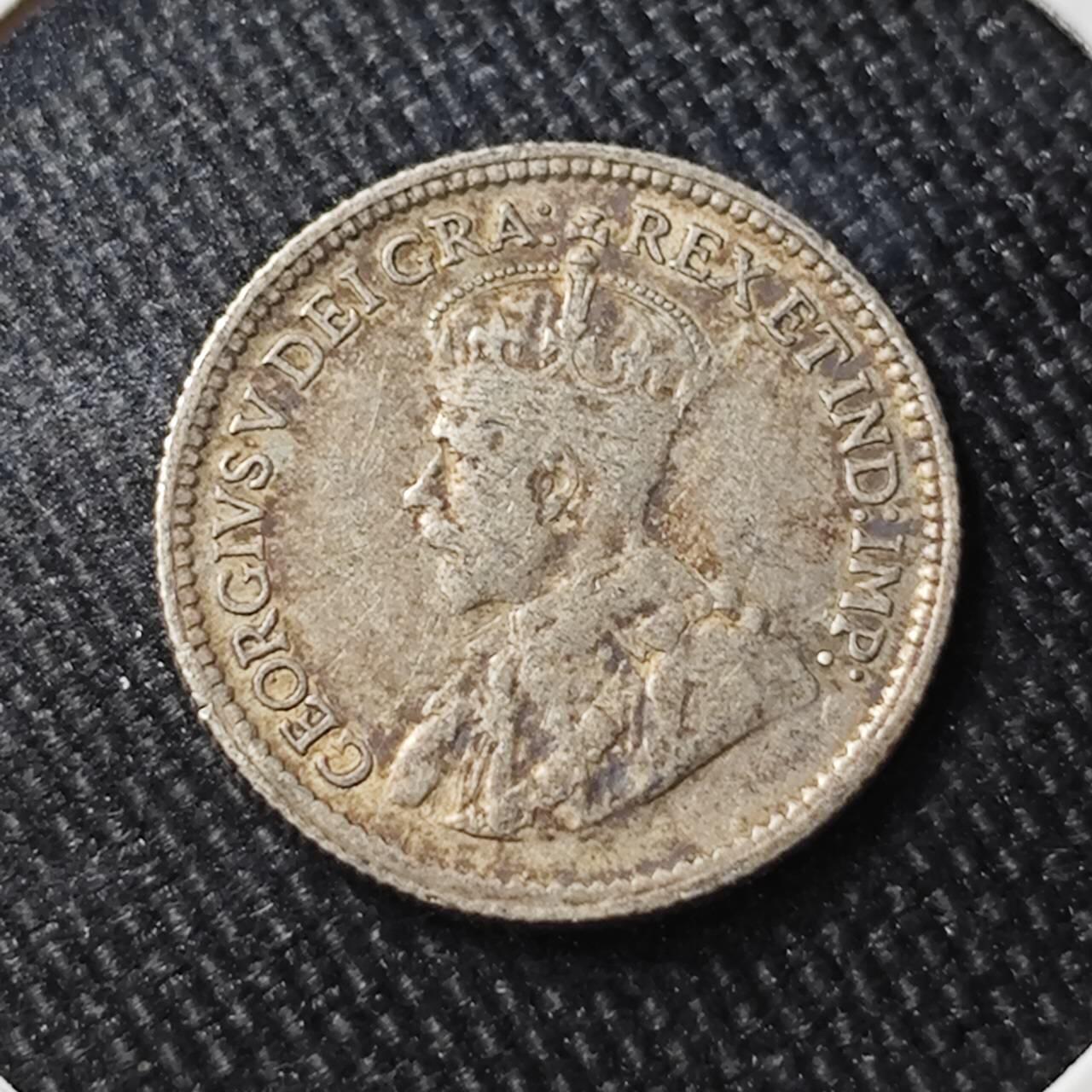 KK钱币收藏小铺 （套币 好品/批量散币 银币）专场  2月预留时间 周末发货  1920英属加拿大5分银币