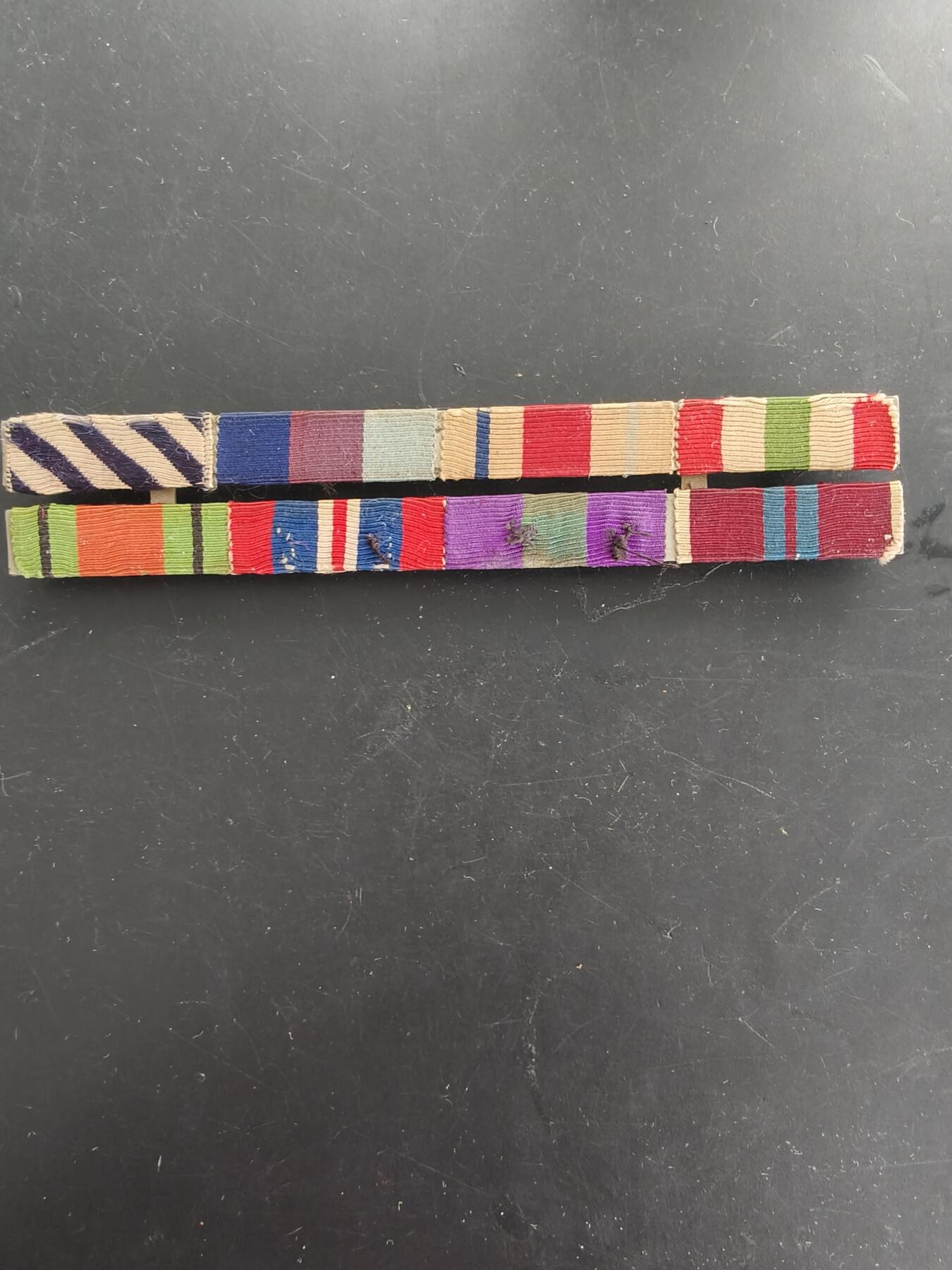 老王徽章第166期 英国二战8R勋略     带53加冕   二战防空、二战纪念、二战星、非洲星、意大利星、陆军常规服役等