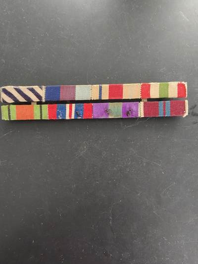 老王徽章第166期 - 英国二战8R勋略     带53加冕   二战防空、二战纪念、二战星、非洲星、意大利星、陆军常规服役等