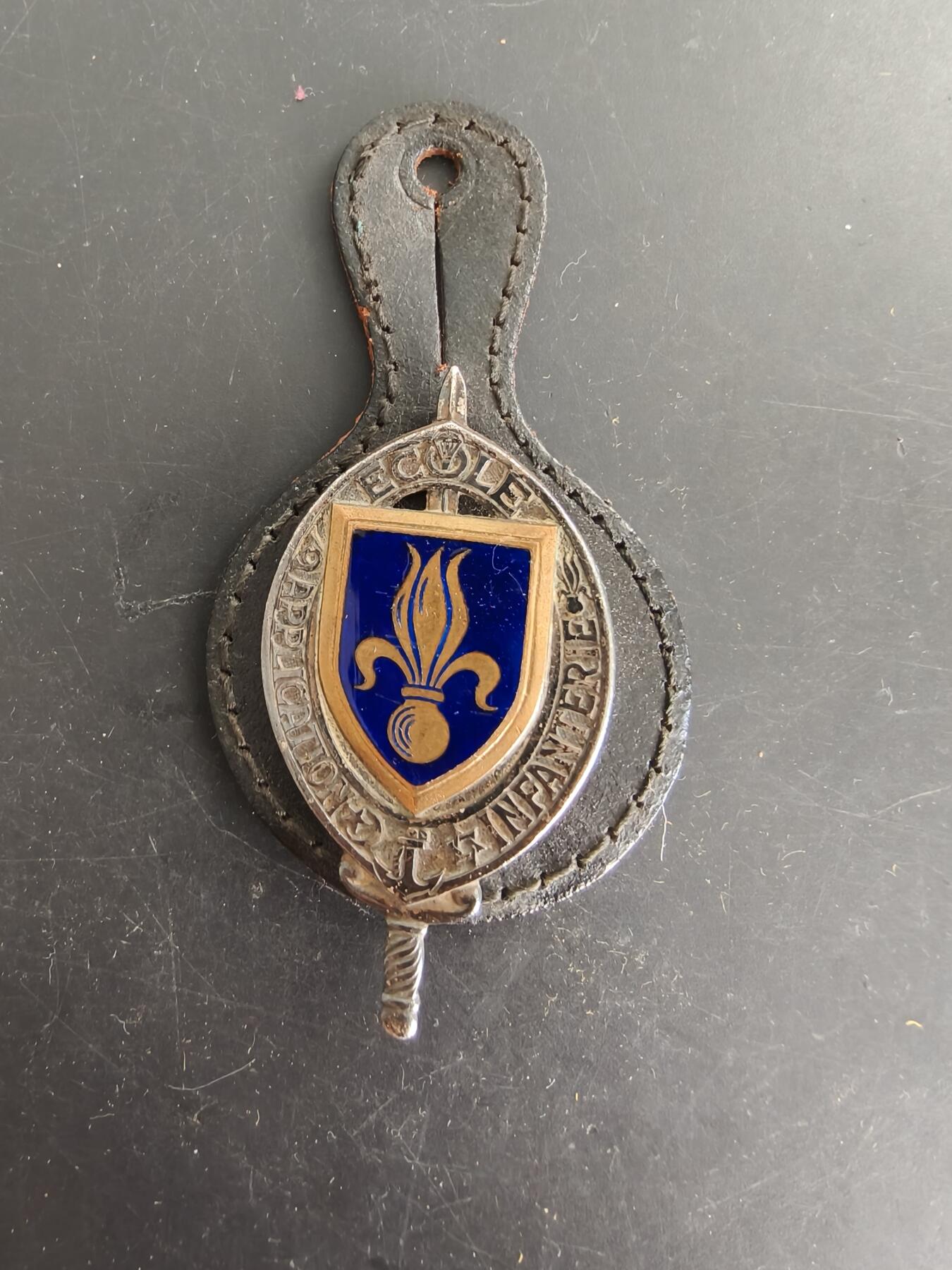 老王徽章第166期 法国步兵专业学校证章