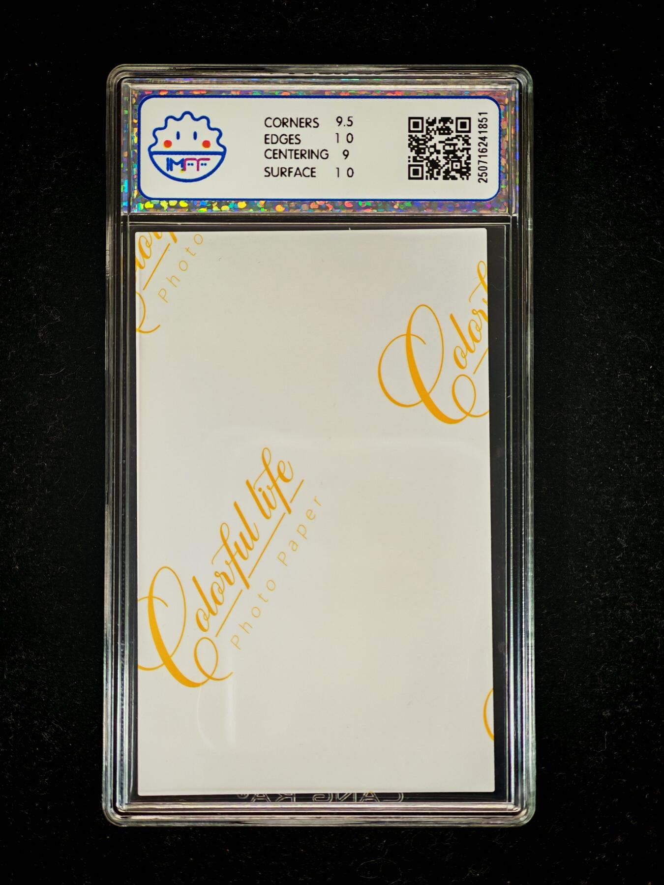 琦卡当当铺≯第23期★★回馈活动~买卖全部0佣金★★~【9点40结束】扫码加群抽[包邮券]~周六结束 海温利-茁影文化×仙女月修女评级卡9.5-1张