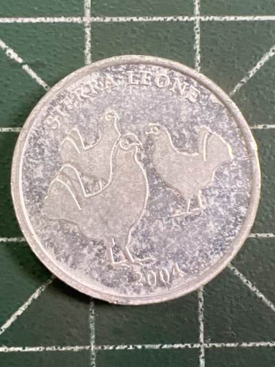 第1059 硬币专场 （无押金，捡漏，全场50包邮，偏远地区除外，接收代拍业务，本店十天发一次货） - 塞拉利昂 5 利昂