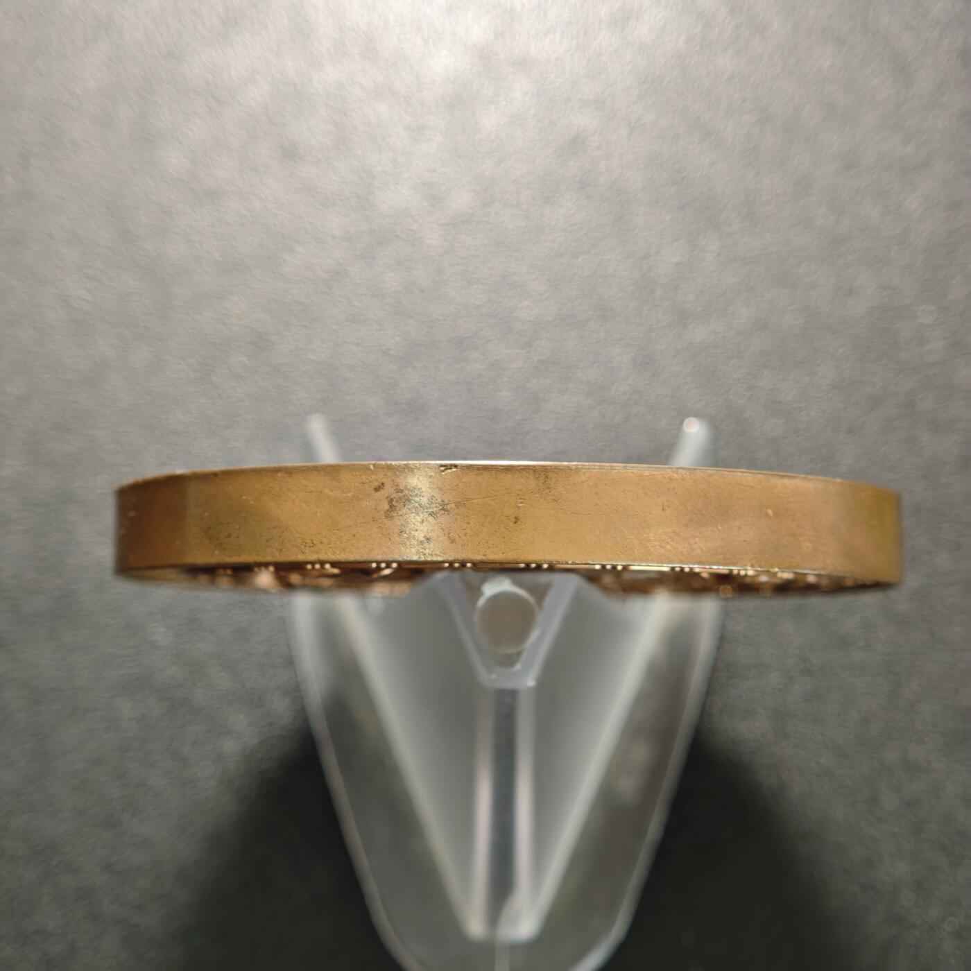 【德藏】世界币章拍卖第155期（拍品征集中~欢迎藏友联系） 1885年 德国纽伦堡国际博览会城市景观高浮雕大铜章 直径约：65.2mm；重约：163.8g 立体感十足 浮雕感极强 大尺寸压手感十足