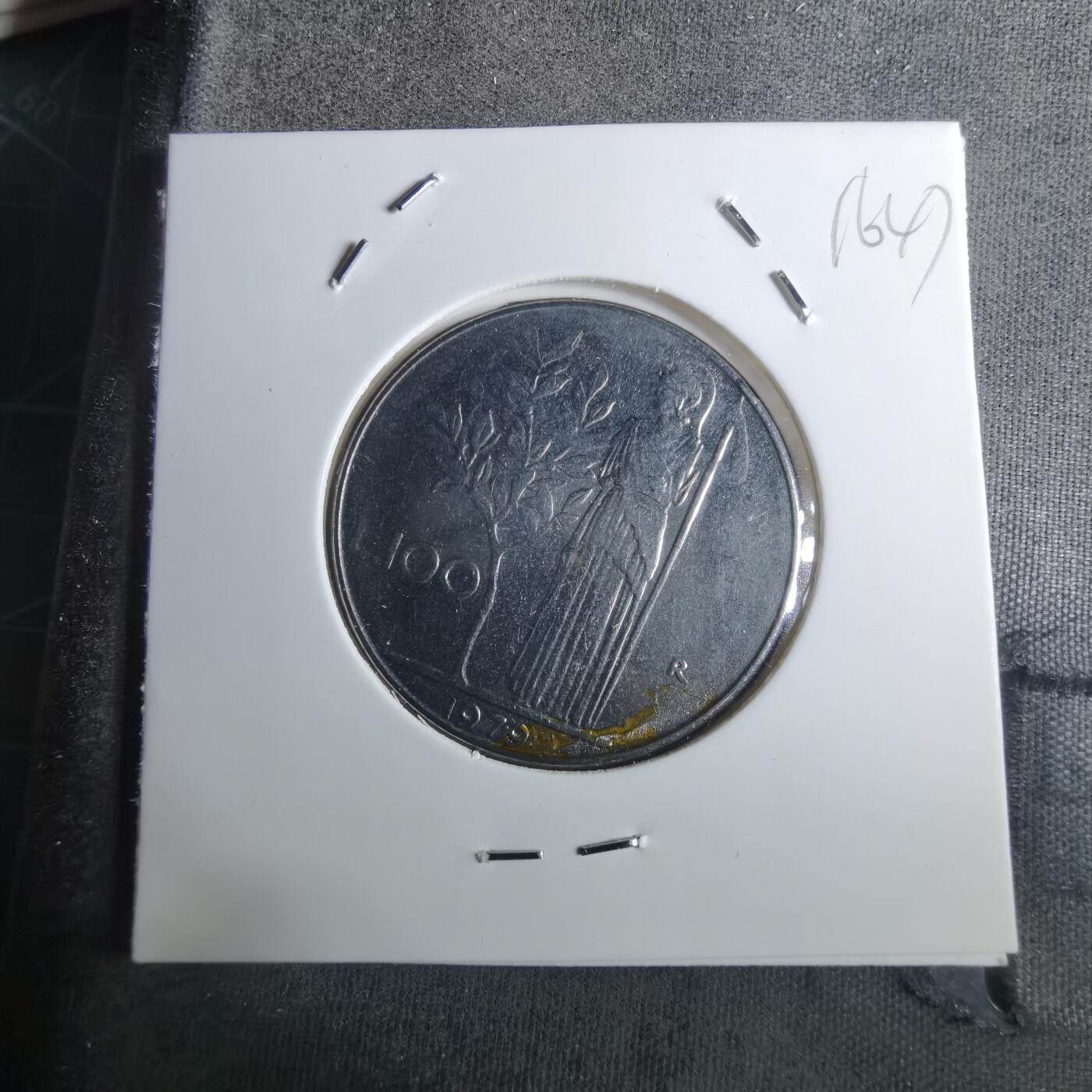 沼泽如烟--第916场 意大利1979年100里拉