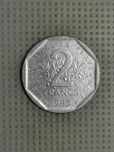 2025年第125场各国散币拍卖（总第125场） - 法国1983年2法郎