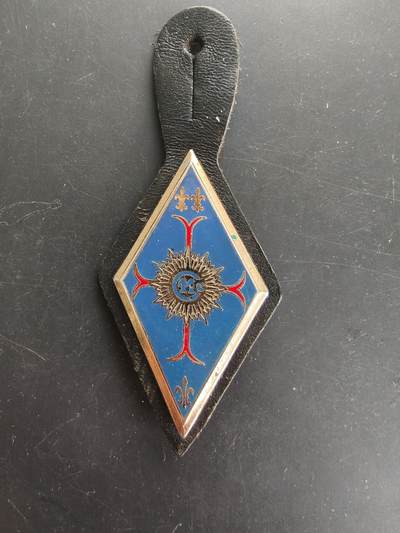 老王徽章第166期 - 法国第11胸甲骑兵团证章