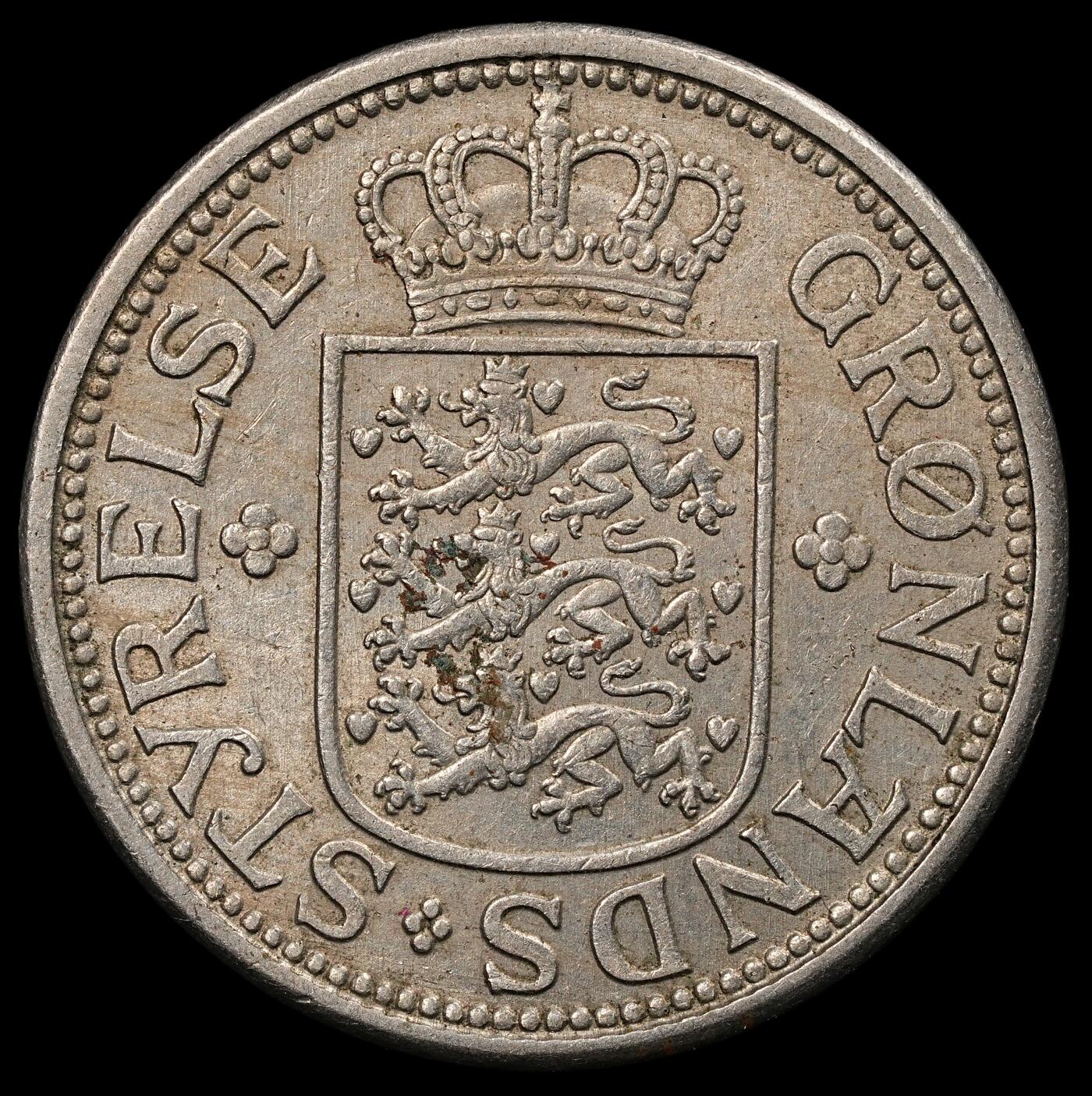 修遠堂世界钱币第九十五期 1926年格陵兰25欧尔