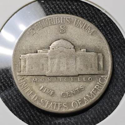 KK钱币收藏小铺 （套币 好品/批量散币 银币）专场  2月预留时间 周末发货 -   1943美国5分银币 S版