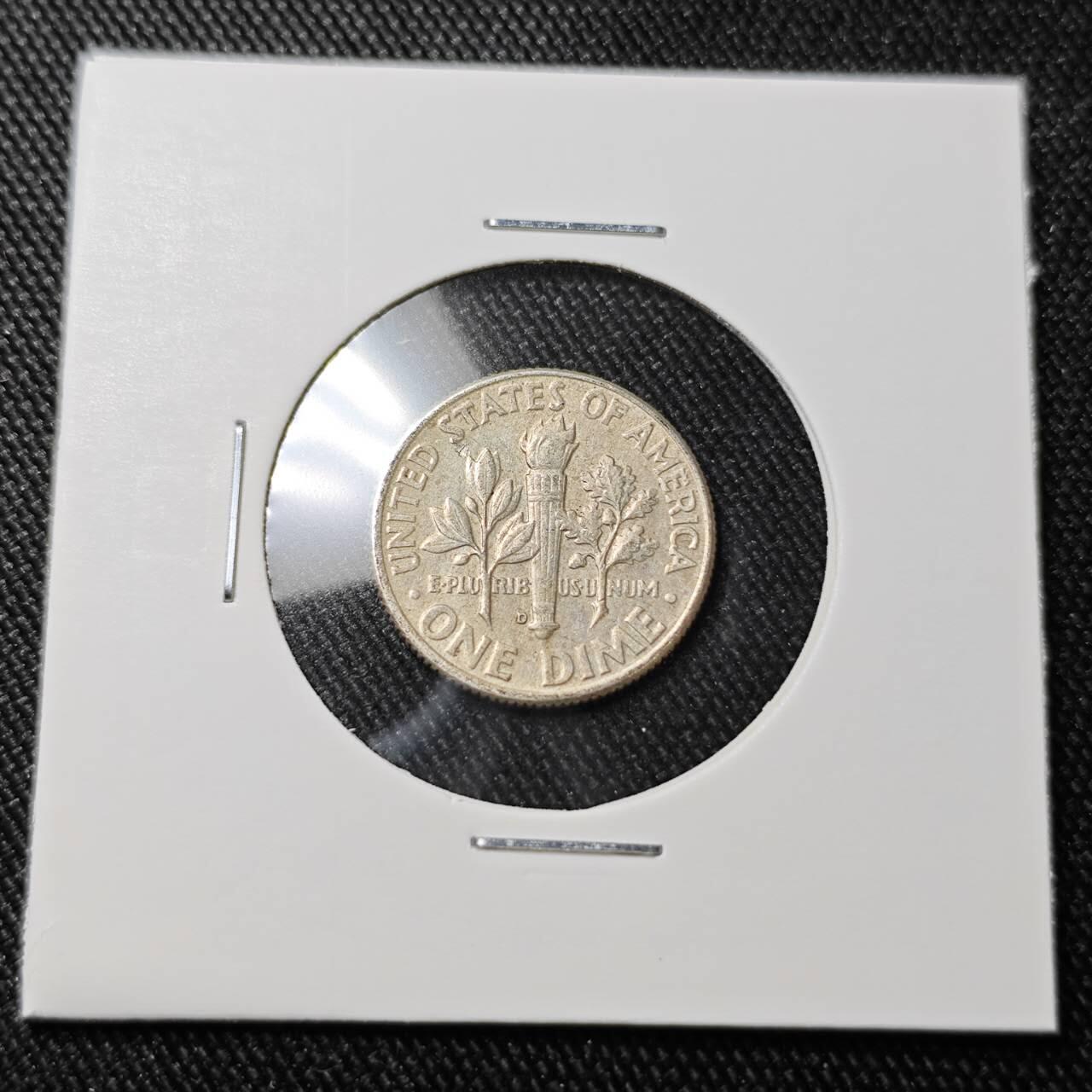 KK钱币收藏小铺 （套币 好品/批量散币 银币）专场  2月预留时间 周末发货    1963美国10分银币