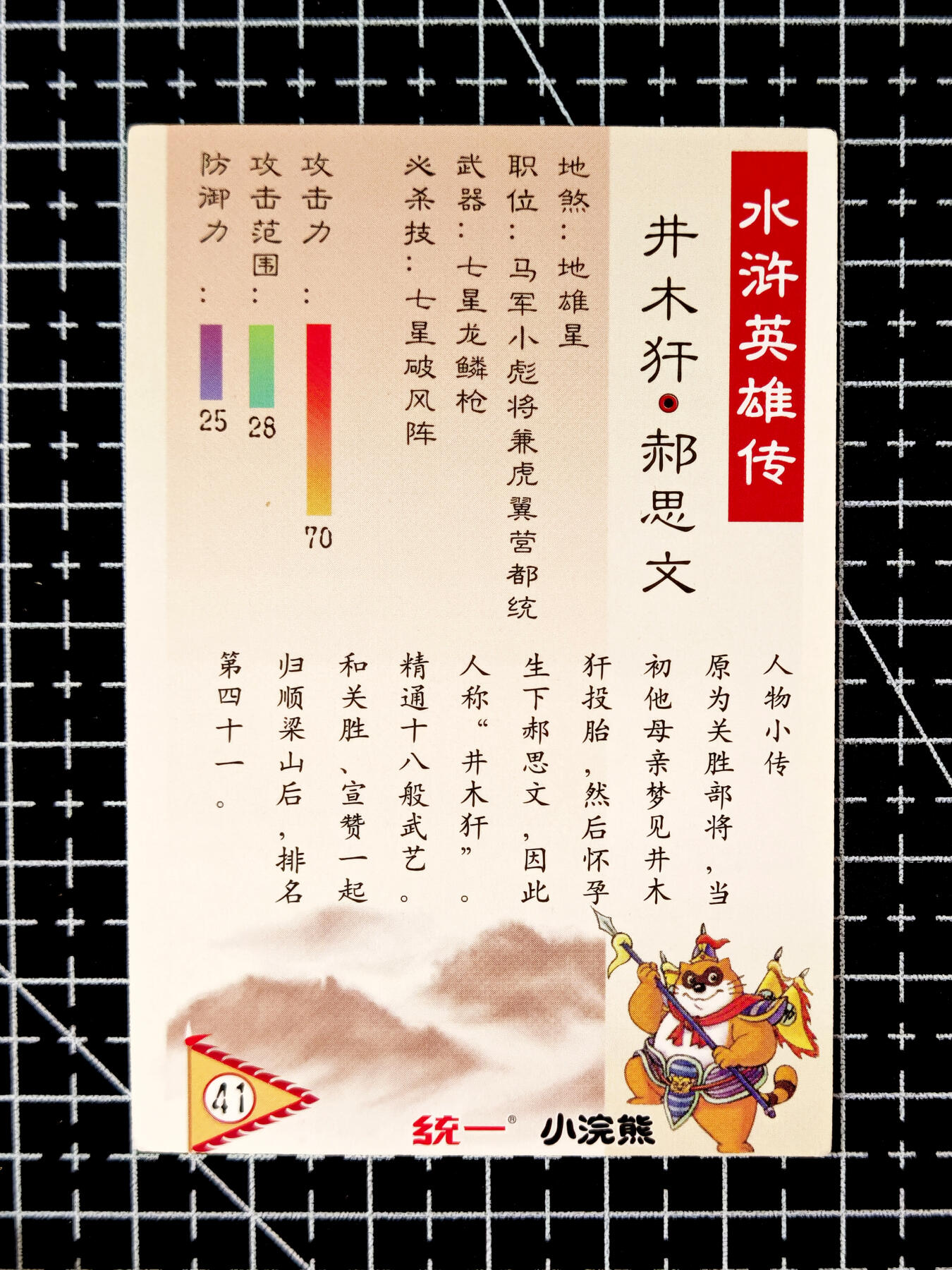 琦卡当当铺≯第23期★★回馈活动~买卖全部0佣金★★~【9点40结束】扫码加群抽[包邮券]~周六结束 藏无缺-璇哥-井木轩-油画水浒系列-粗闪-1张