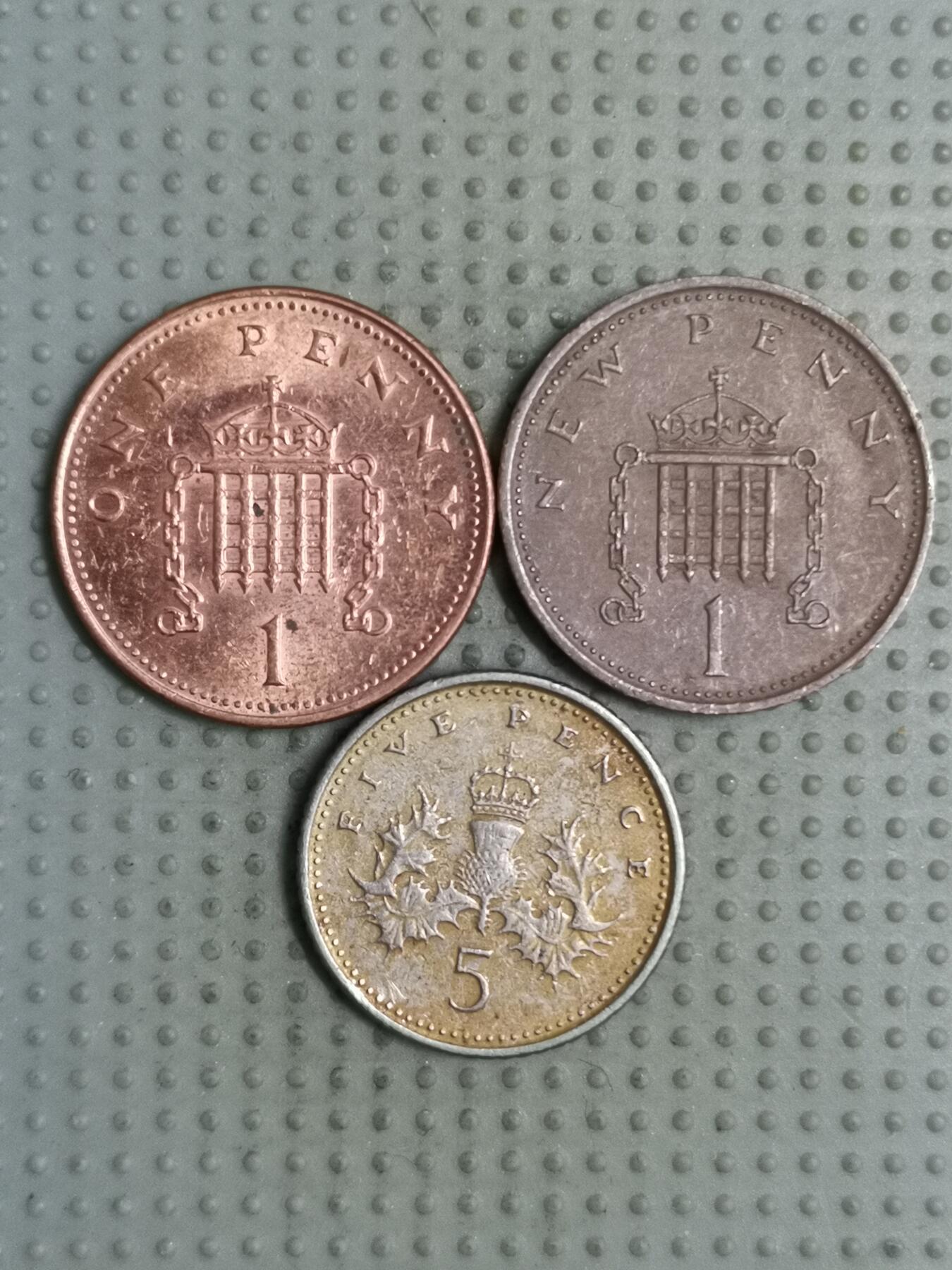 2025年第125场各国散币拍卖（总第125场） 英国便士3枚