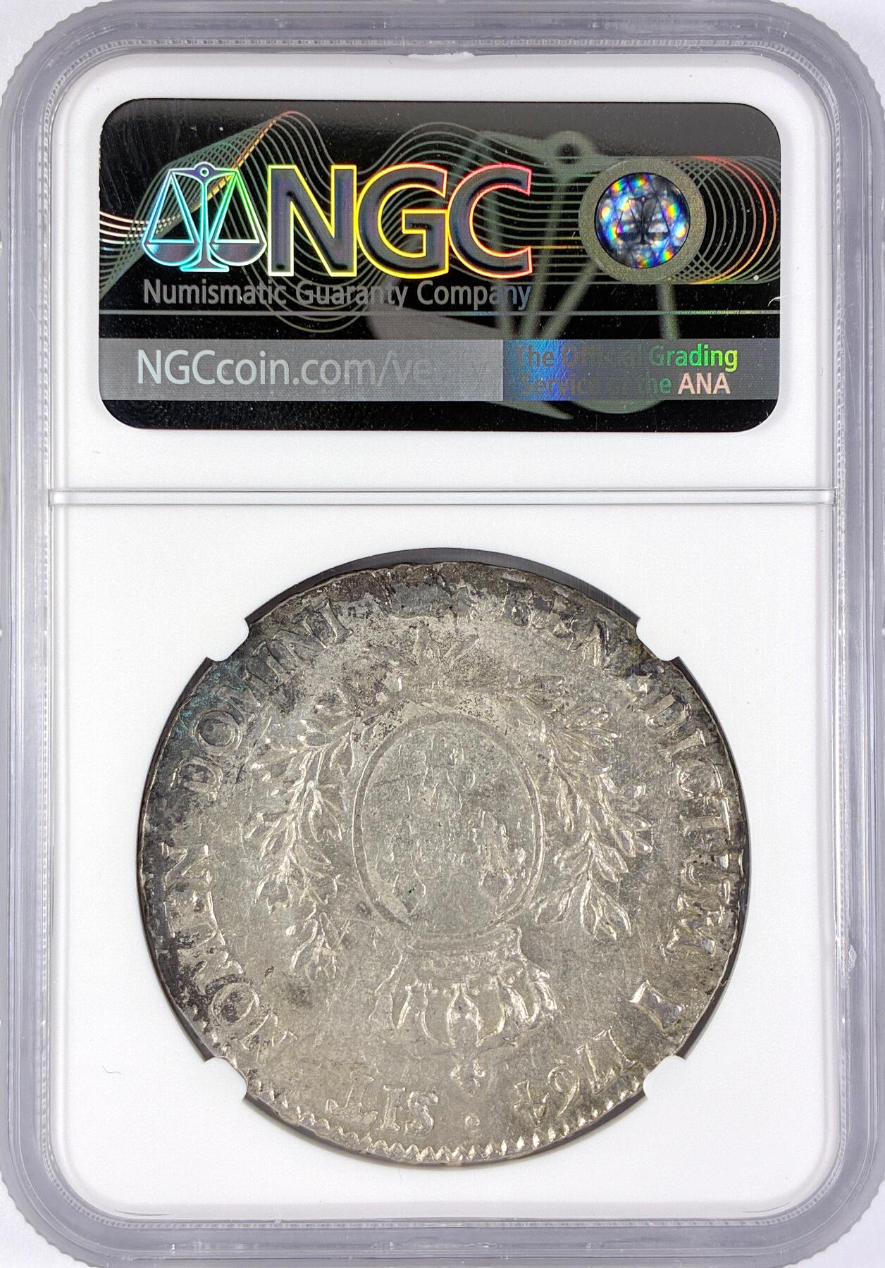 【雨安】【直播拍卖】【世界币章117期-评级币】2025-11-29 周六 19:30 保真 [评级法国] France 法国 1埃居 KM#0512 (1740-1772) 路易十五 中年版 1764年  NGC-AU