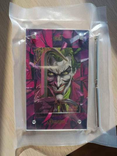 龙虎卡牌六五场 （无佣金，周六结拍，欢迎送拍） - 卡游K9博物馆 小丑（限编1020 可换绑)