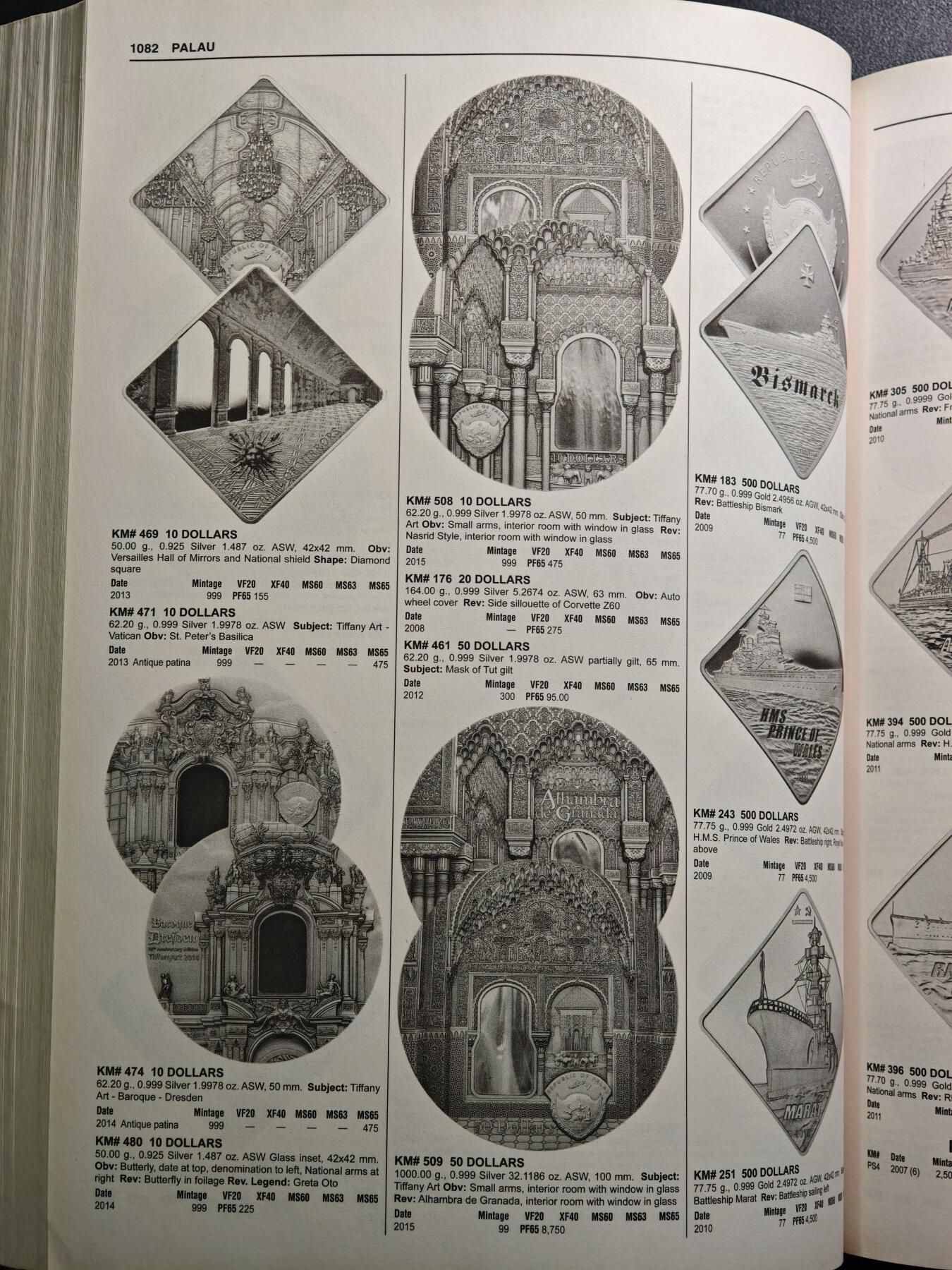 【德藏】世界币章拍卖第155期（拍品征集中~欢迎藏友联系） 97新 2018版 克劳斯2001至今(2018)世界钱币目录 全书约1488页