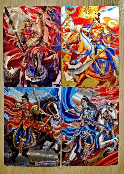 卡牌限时025期活动专场 - 【全新】万游文化-鞠嘉宁-巾帼女将粗闪*4张全